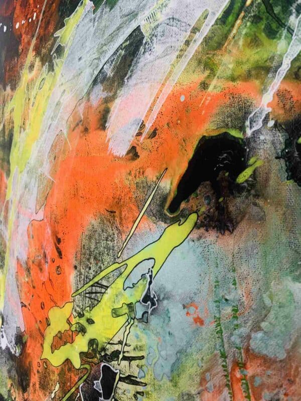 Toile peinture The night zoom