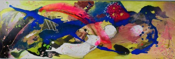 Toile peinture the time 1