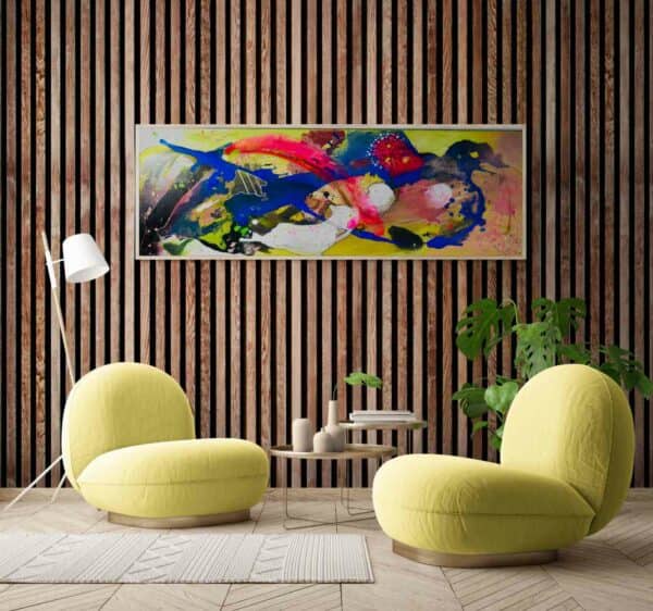 Toile peinture The time